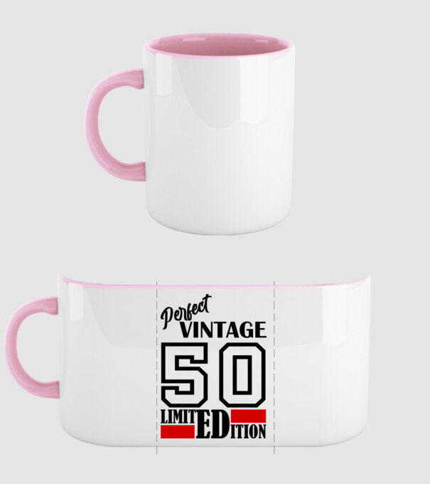 50 limited minta világos rózsaszín pólón