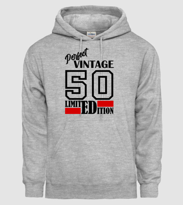 50 limited minta szürke pólón