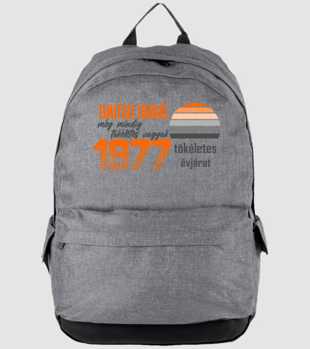 limitált kiadás 1977 minta szürke pólón