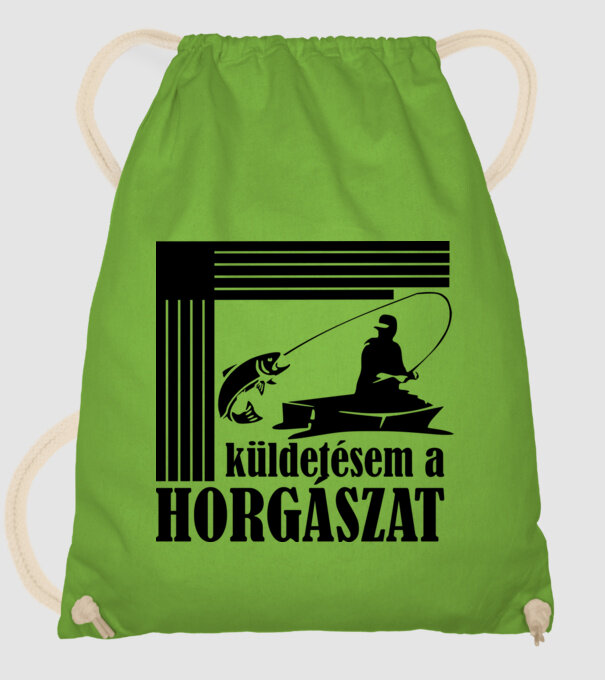 küldetésem minta almazöld pólón