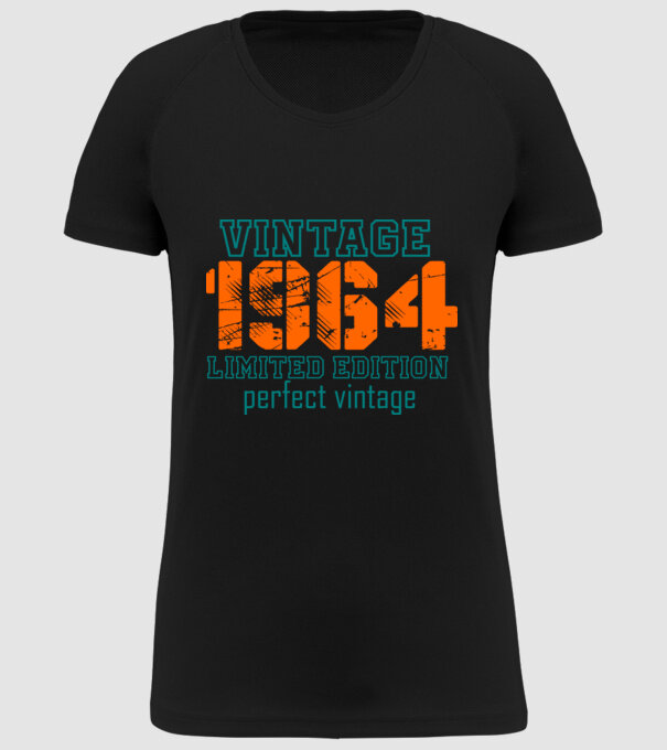 196 limited edition minta fekete pólón