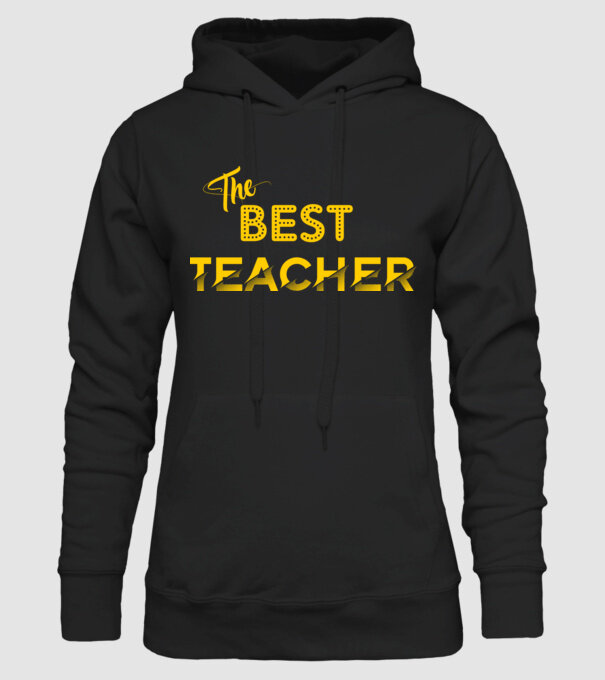 the best teacher yellowpng minta fekete pólón