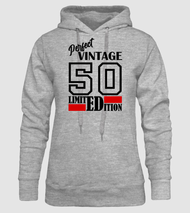 50 limited minta szürke pólón