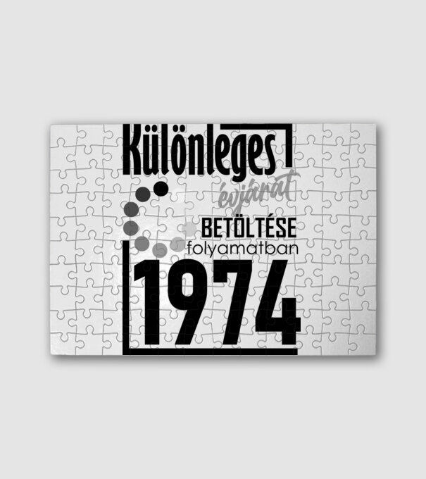 1974 betöltés minta fehér pólón