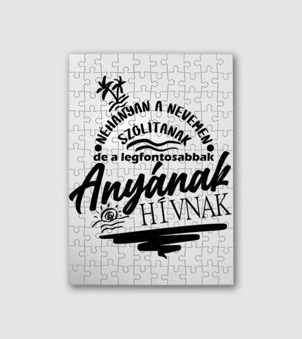 ANYA nyári minta fehér pólón