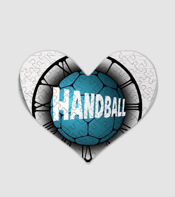 handball clock minta fehér pólón