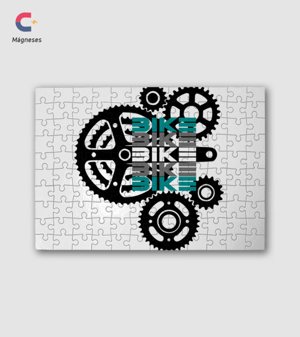 bicikli bike minta fehér pólón