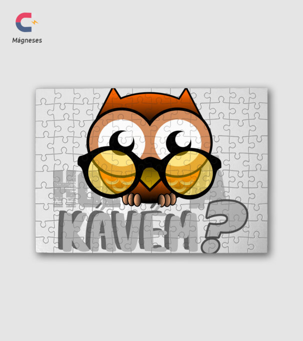 hol a kávém owl 1 minta fehér pólón