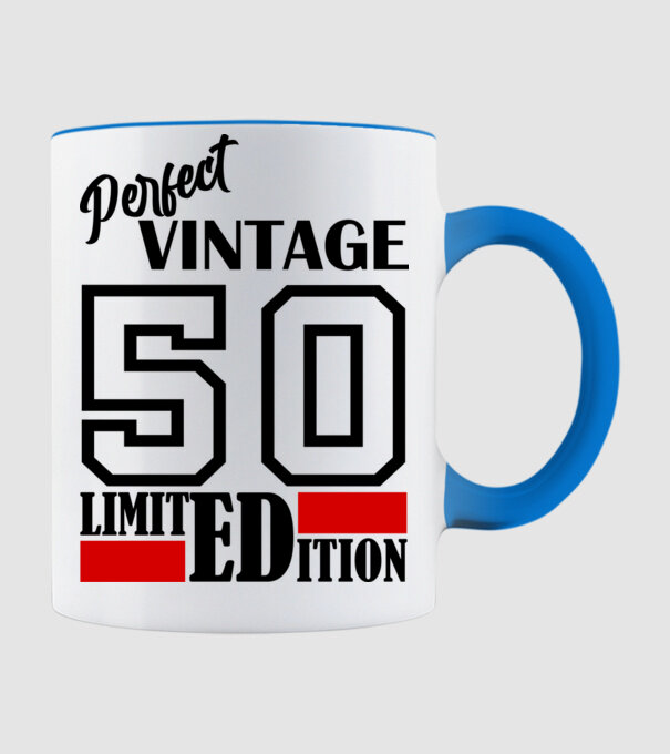 50 limited minta világoskék pólón