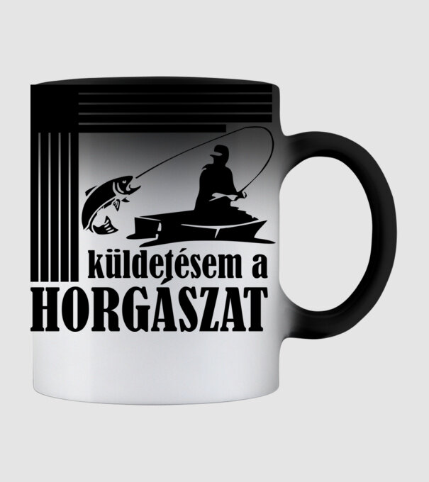 küldetésem minta fekete pólón