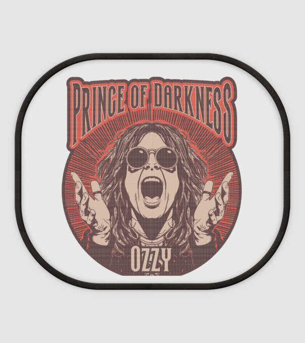 Ozzy - Prince of Darkness minta fehér pólón