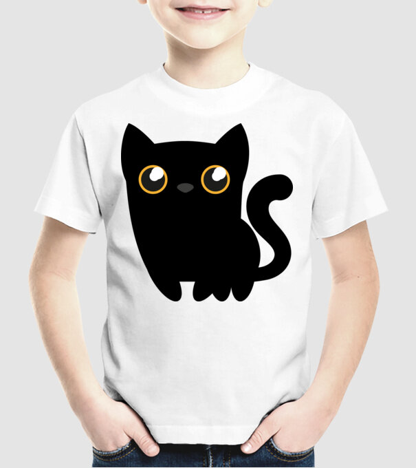 cat-04 minta fehér pólón