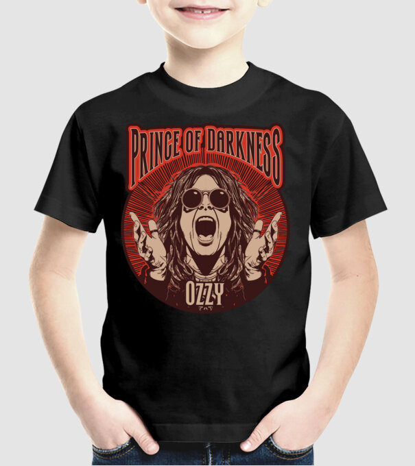 Ozzy - Prince of Darkness minta fekete pólón