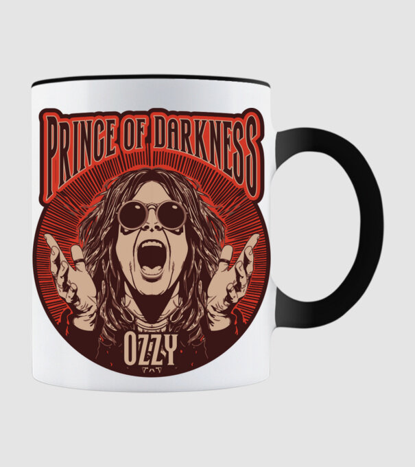 Ozzy - Prince of Darkness minta fekete pólón