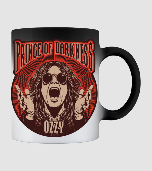 Ozzy - Prince of Darkness minta fekete pólón