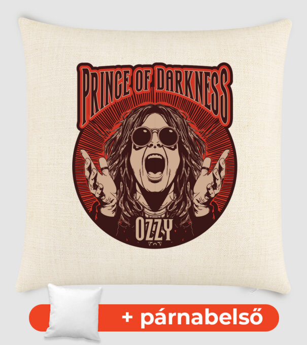 Ozzy - Prince of Darkness minta homokszín pólón
