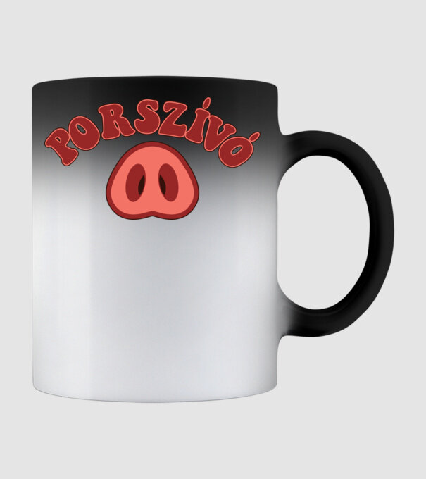 Porszívó minta fekete pólón
