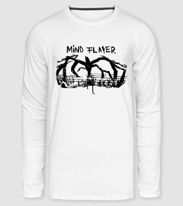 Stranger Thing - Mind Flayer (2.0)  minta fehér pólón