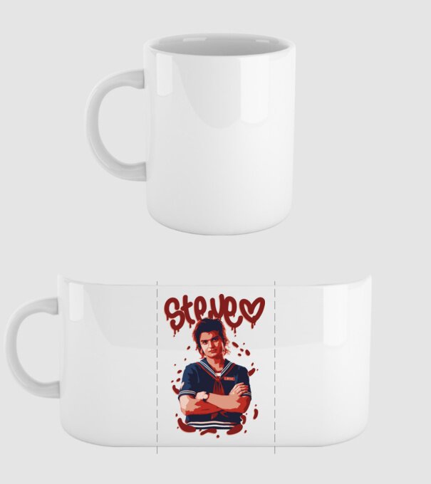 Stranger Things - Steve minta fehér pólón