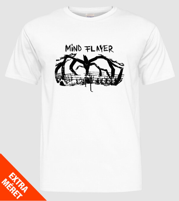 Stranger Thing - Mind Flayer (2.0)  minta fehér pólón