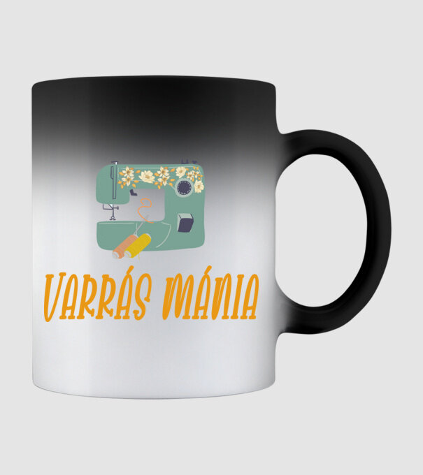 varrás_mánia minta fekete pólón