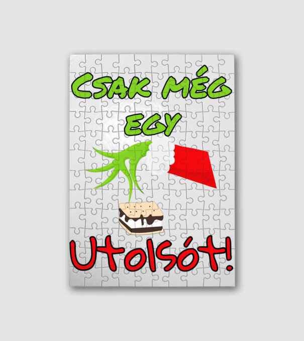Csak még egy utolsót minta fehér pólón