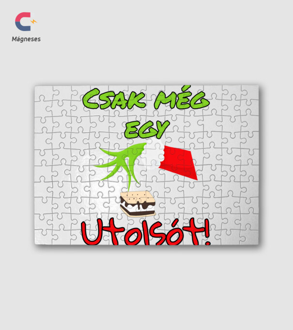 Csak még egy utolsót minta fehér pólón