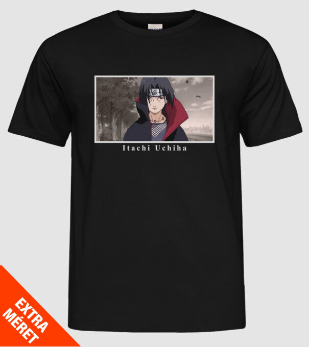Itachi minta fekete pólón