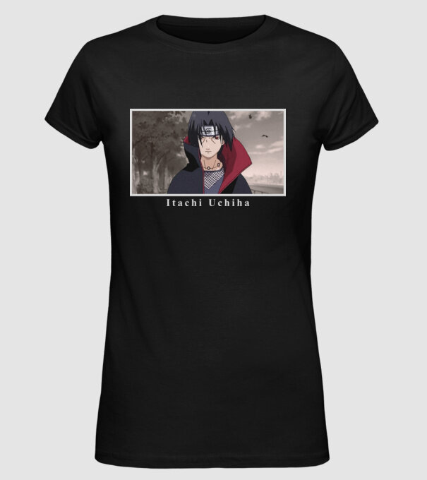 Itachi minta fekete pólón