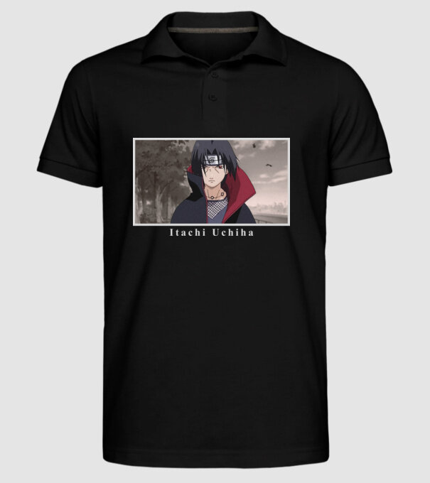 Itachi minta fekete pólón