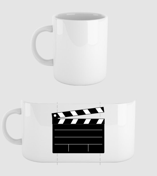 Csapó - videósoknak, filmeseknek minta fehér pólón
