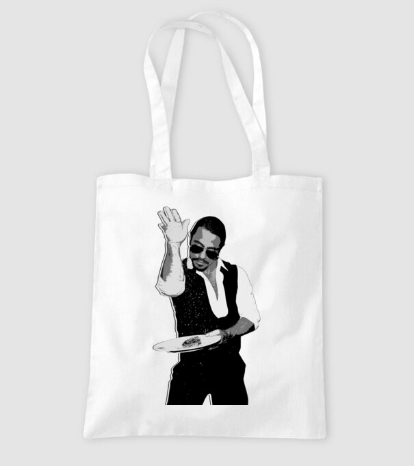 Salt Bae szakács póló minta fehér pólón