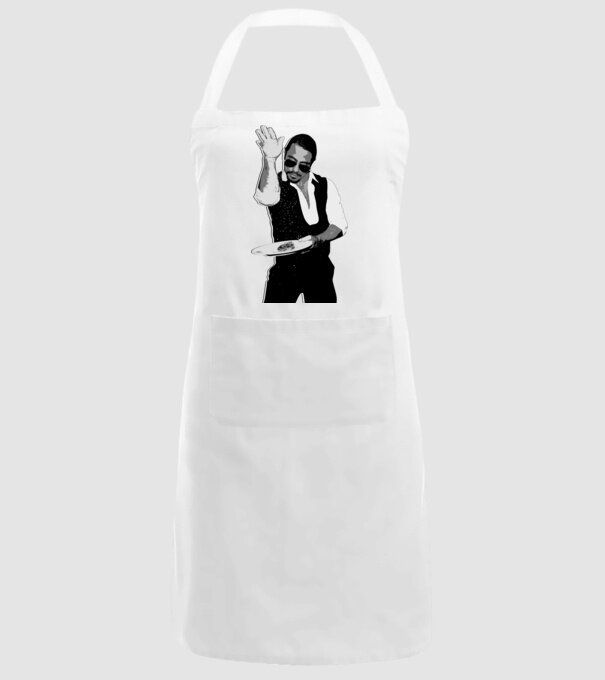 Salt Bae szakács póló minta fehér pólón