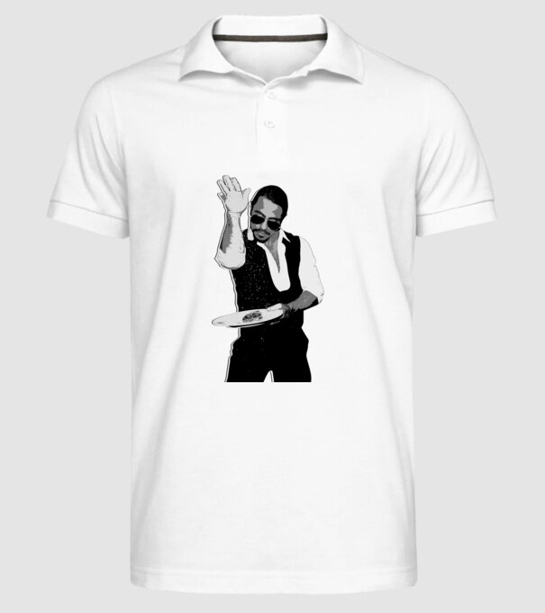 Salt Bae szakács póló minta fehér pólón