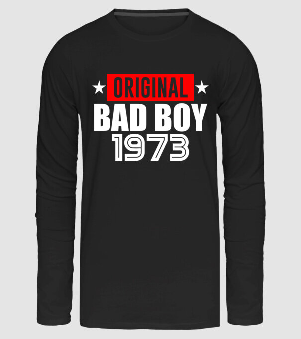 Original Bad Boy 1973 minta fekete pólón