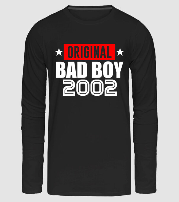 Original Bad Boy 2002 minta fekete pólón