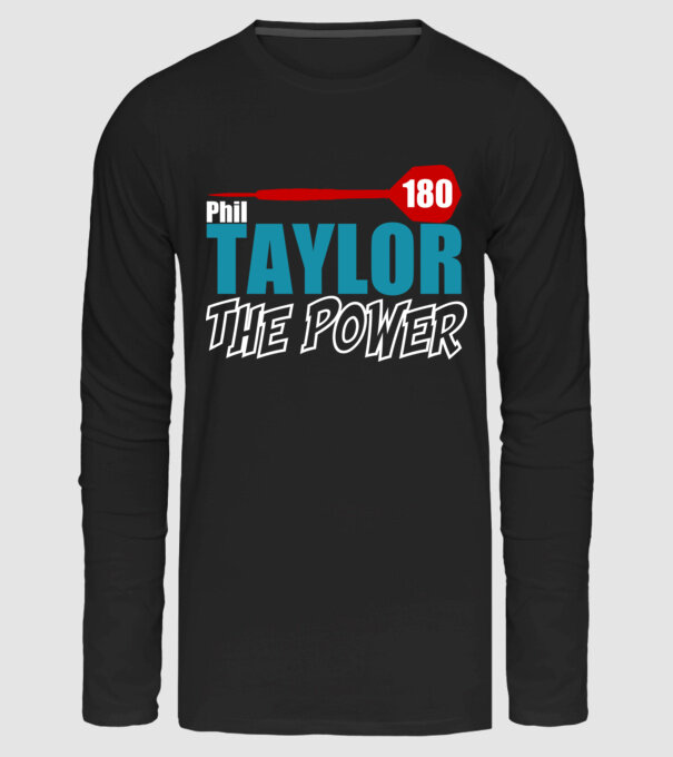 Phil Taylor 180 minta fekete pólón