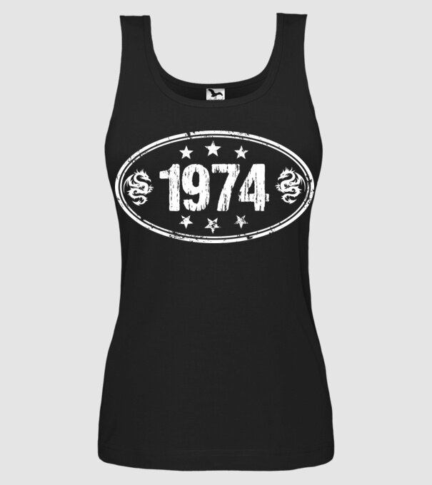 1974 minta fekete pólón