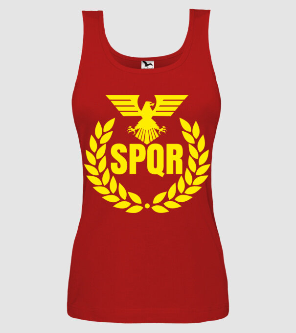 SPQR minta piros pólón