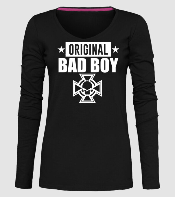 Original Bad Boy minta fekete pólón