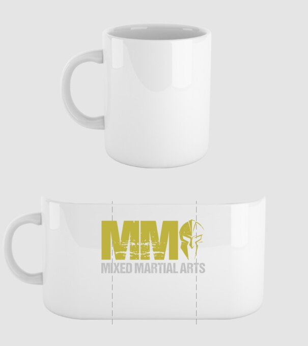 MMA minta fehér pólón