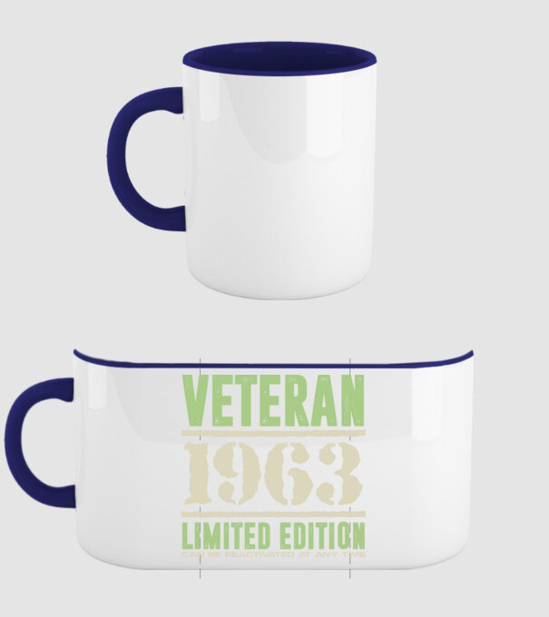 Veteran 1963 minta sötétkék pólón