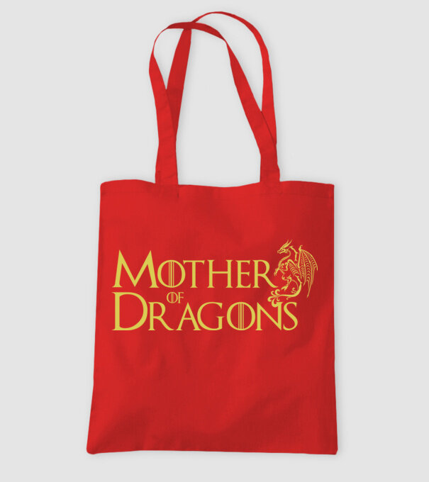 Mother of Dragons  minta piros pólón