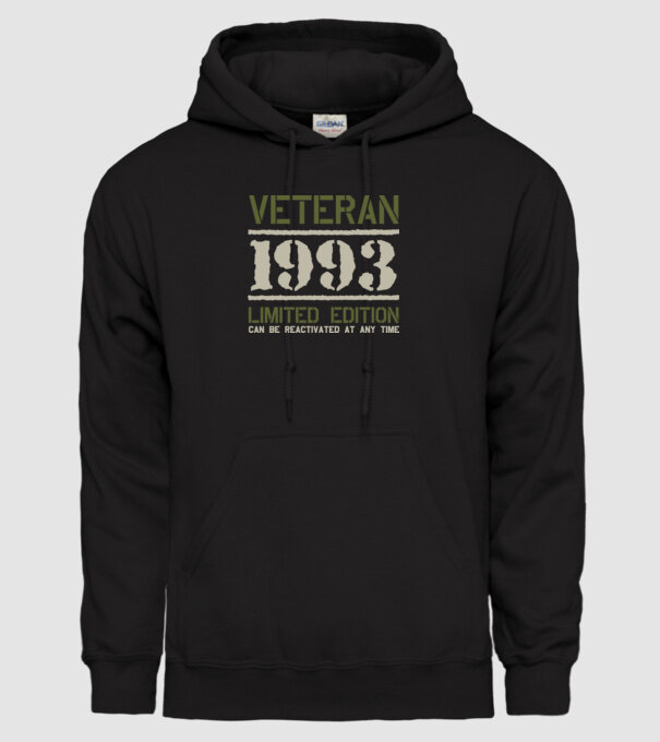 Veteran_1993 minta fekete pólón