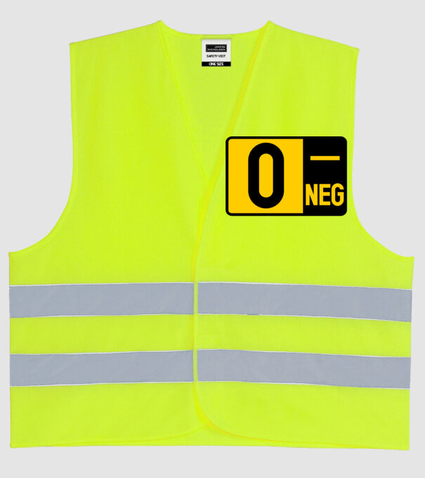 0 rh NEG minta neonsárga pólón