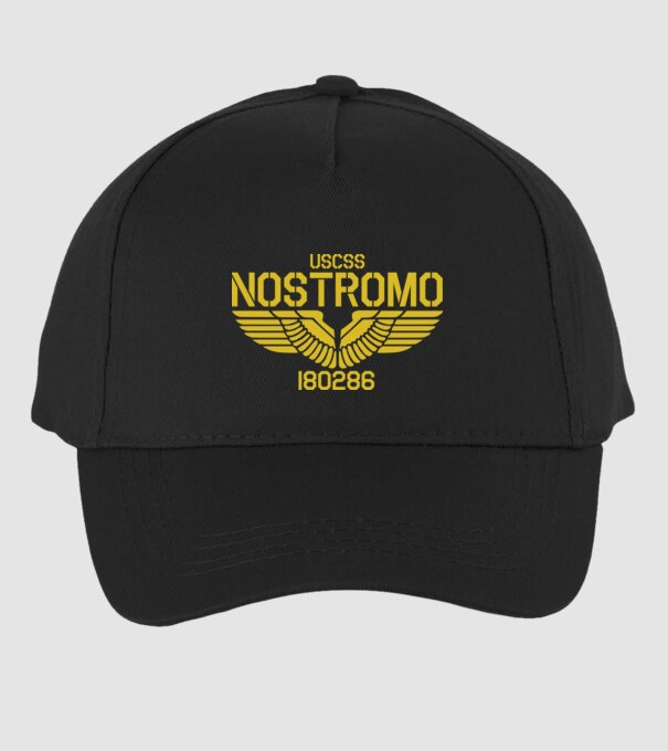 USCSS Nostromo minta fekete pólón