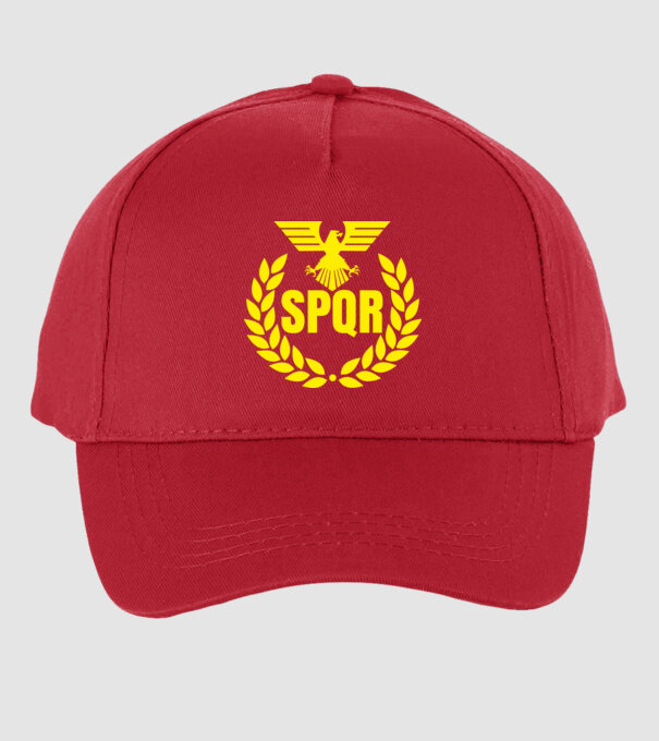 SPQR minta piros pólón