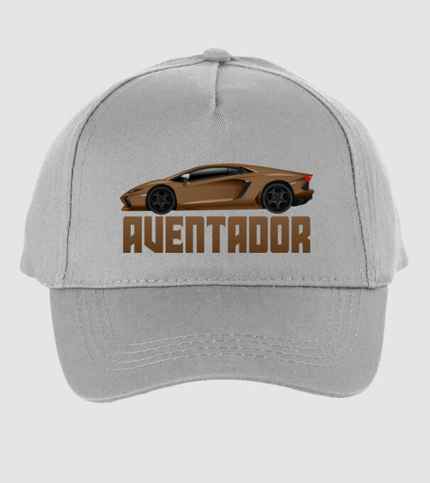 Aventador minta szürke pólón