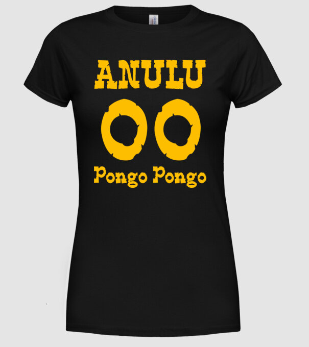 Anulu 00 Pongo Pongo minta fekete pólón