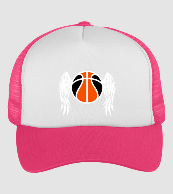 Basket Wing minta neonpink pólón